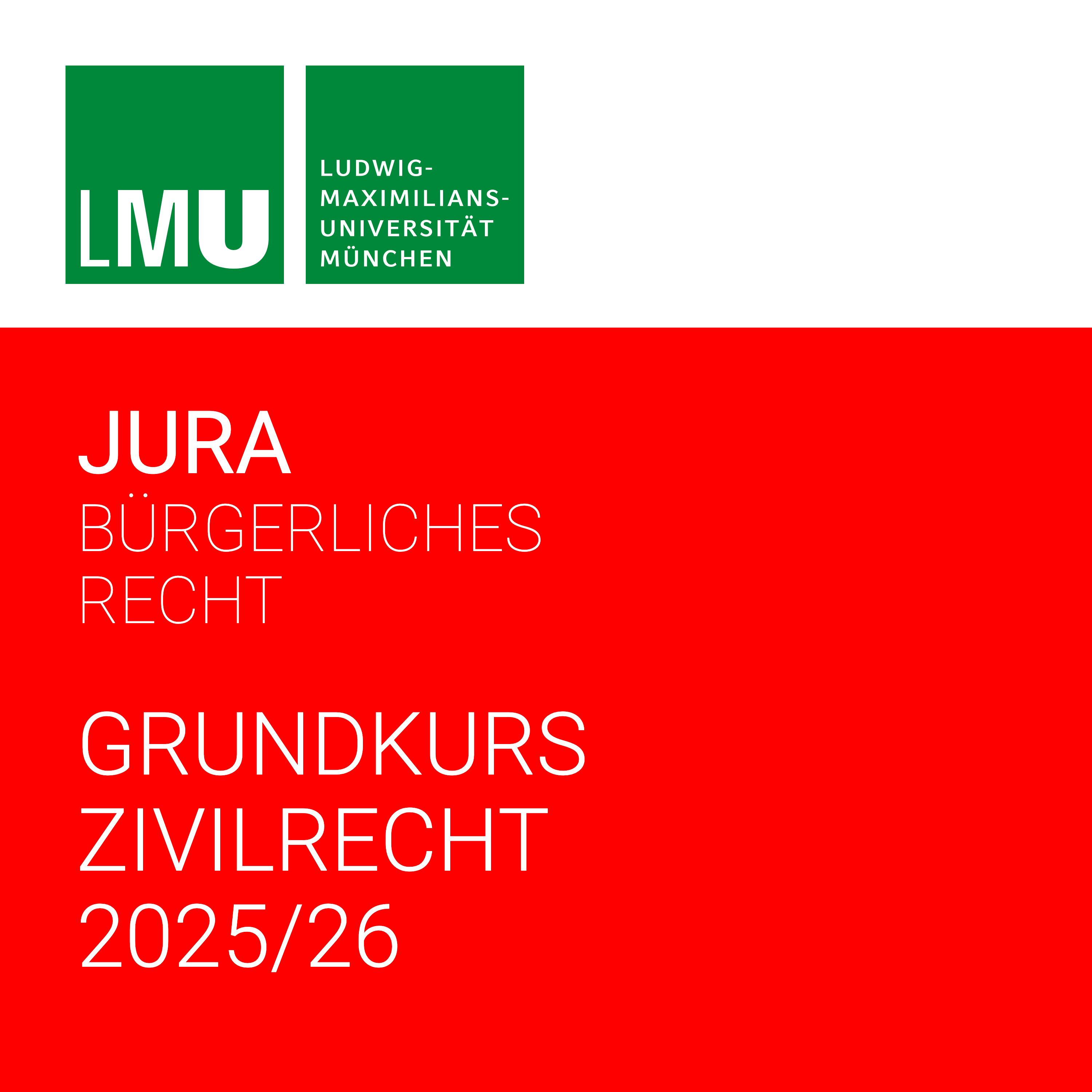 Grundkurs Zivilrecht 2025/26